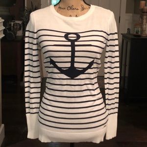 Nautica Women’s Anchor Sweater Shirt Cotton